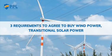 3 requirements to agree to buy wind power, transitional solar power